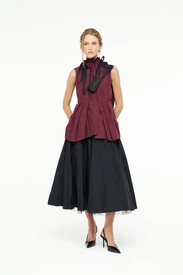 Adhara Bluz - Bordo - 1