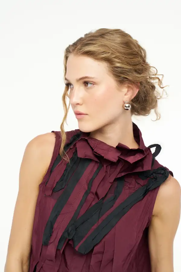 Adhara Bluz - Bordo - 2