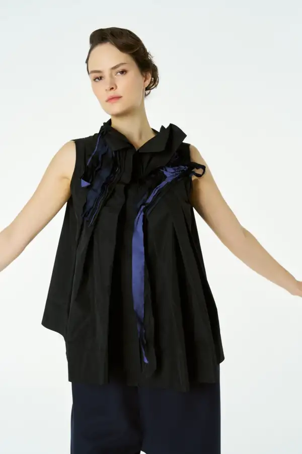 Adhara Bluz - Siyah - 5