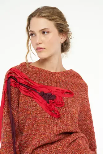 Adhara Kazak - Kırmızı - 4