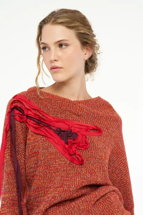 Adhara Kazak - Kırmızı - 4