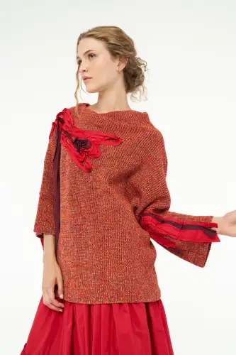 Adhara Kazak - Kırmızı - 1