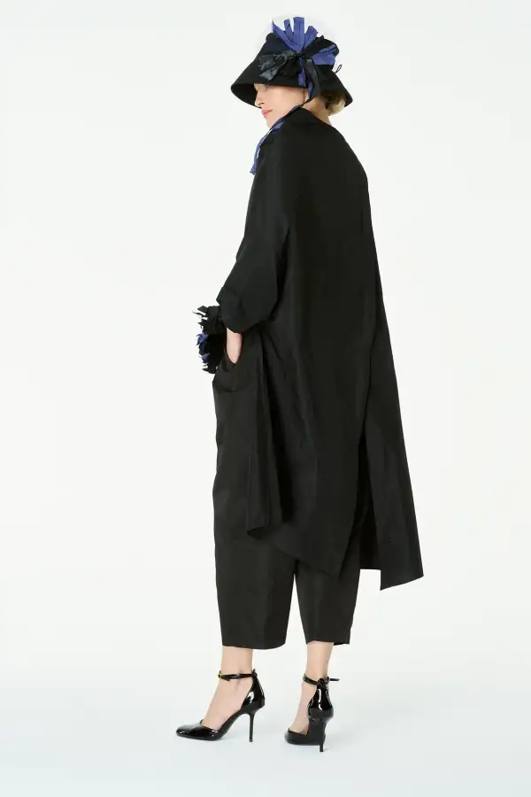 Adhara Uzun Kol Bluz - Siyah - 6