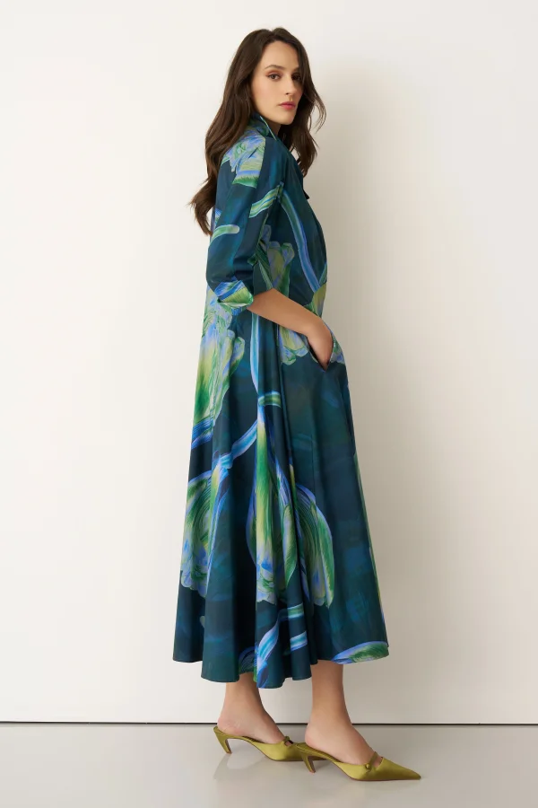 Aegina Elbise - Desenli - 5