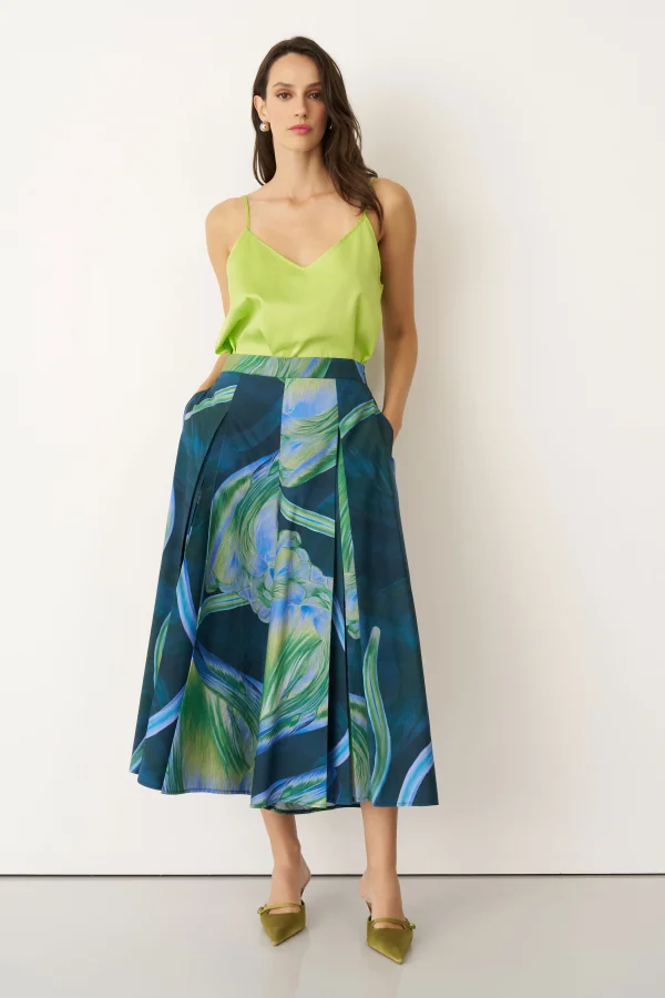 Aegina Pantolon - Desenli - 2