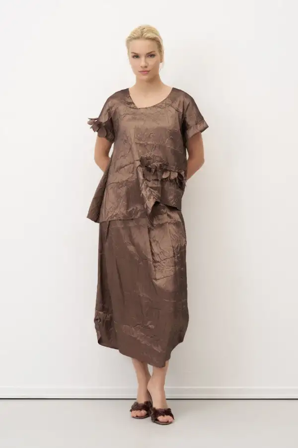 Agistri Bluz - Kahverengi - 2