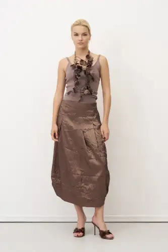 Agistri Etek - Kahverengi - 1