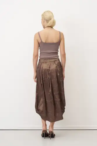 Agistri Etek - Kahverengi - 5