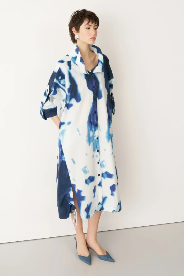 Agua Elbise - Desenli - 6