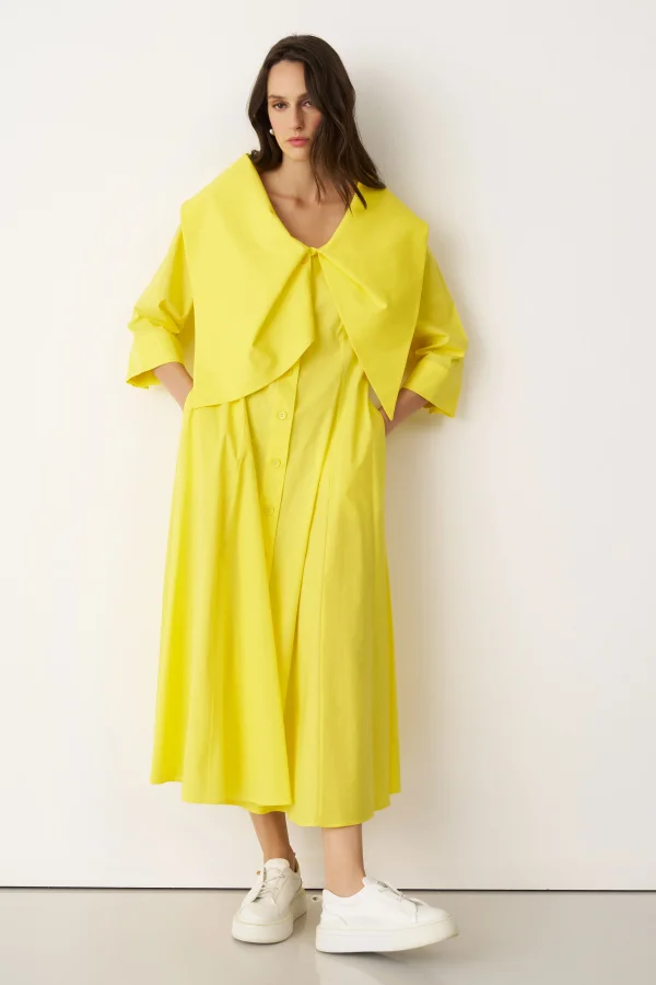 Alimia Elbise - Sarı - 1