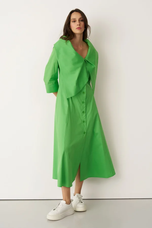 Alimia Elbise - Yeşil - 2
