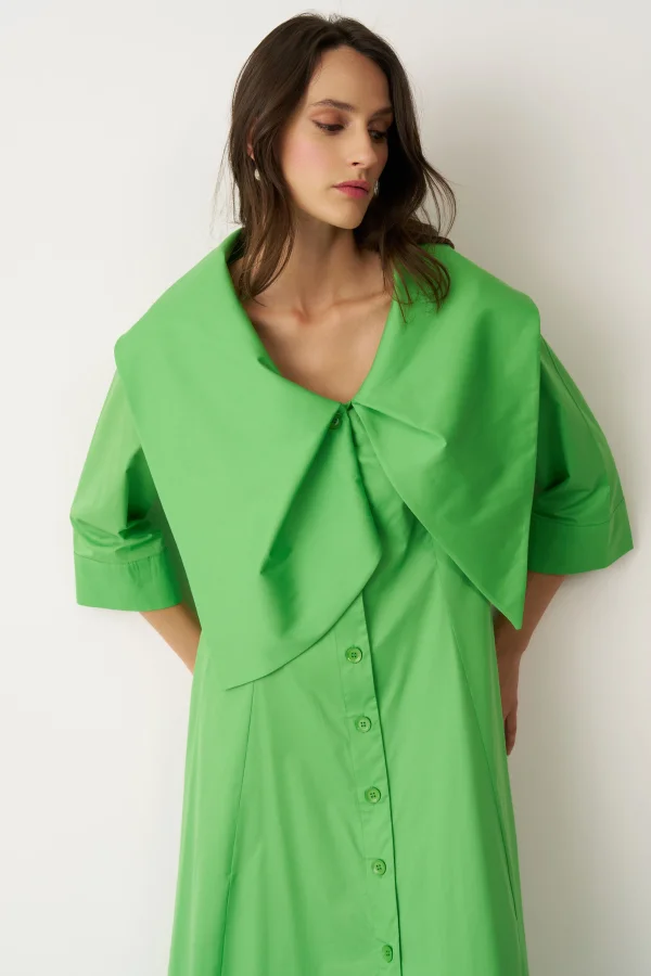 Alimia Elbise - Yeşil - 6