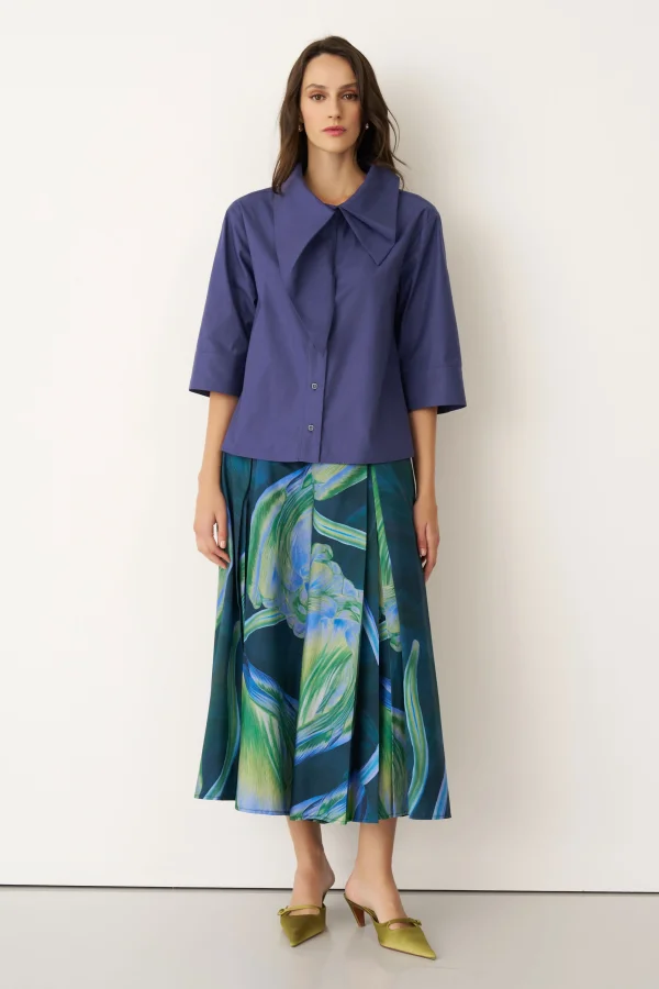 Alimia Gömlek - İndigo - 2