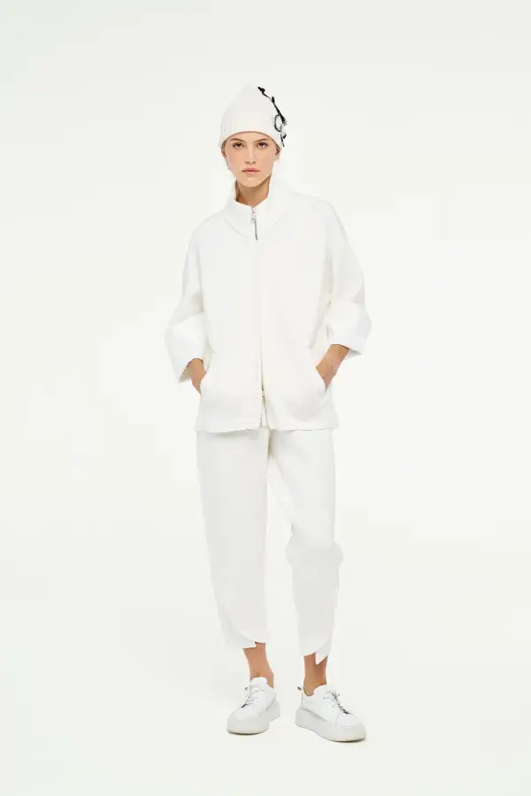 Almach Ceket - Beyaz - 1