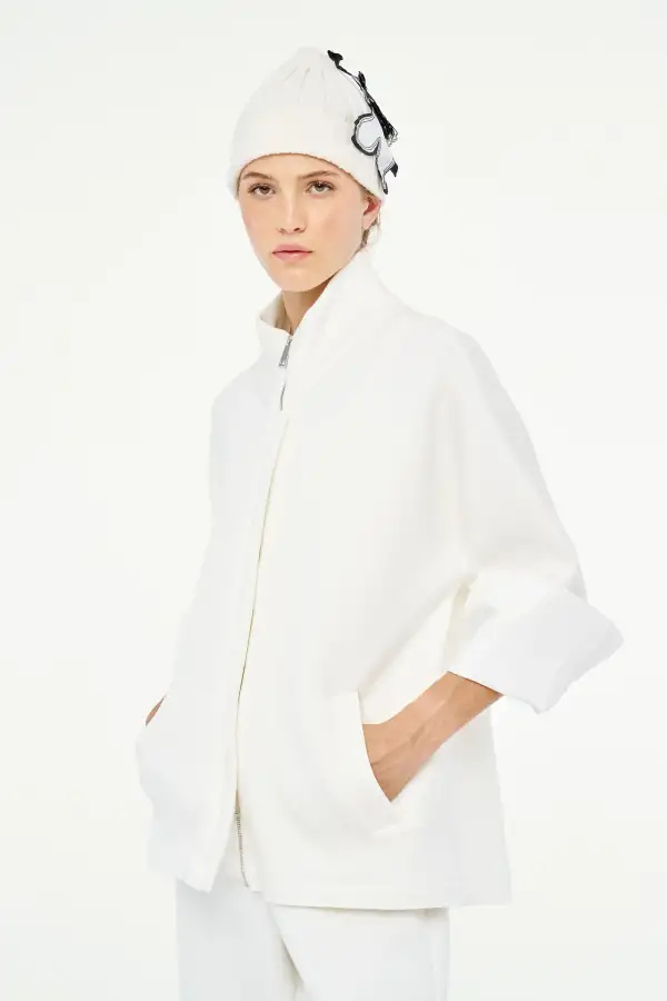 Almach Ceket - Beyaz - 4