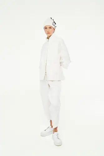 Almach Ceket - Beyaz - 3