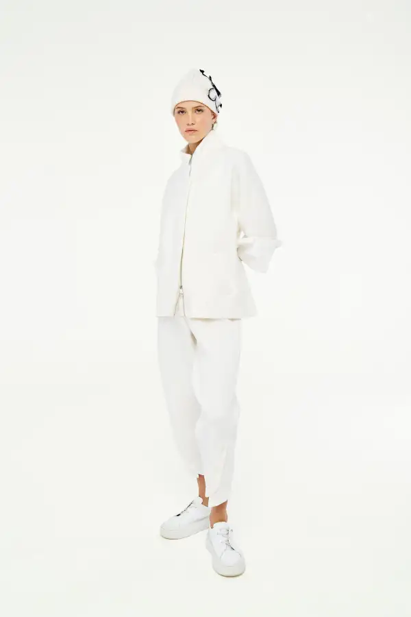 Almach Ceket - Beyaz - 3
