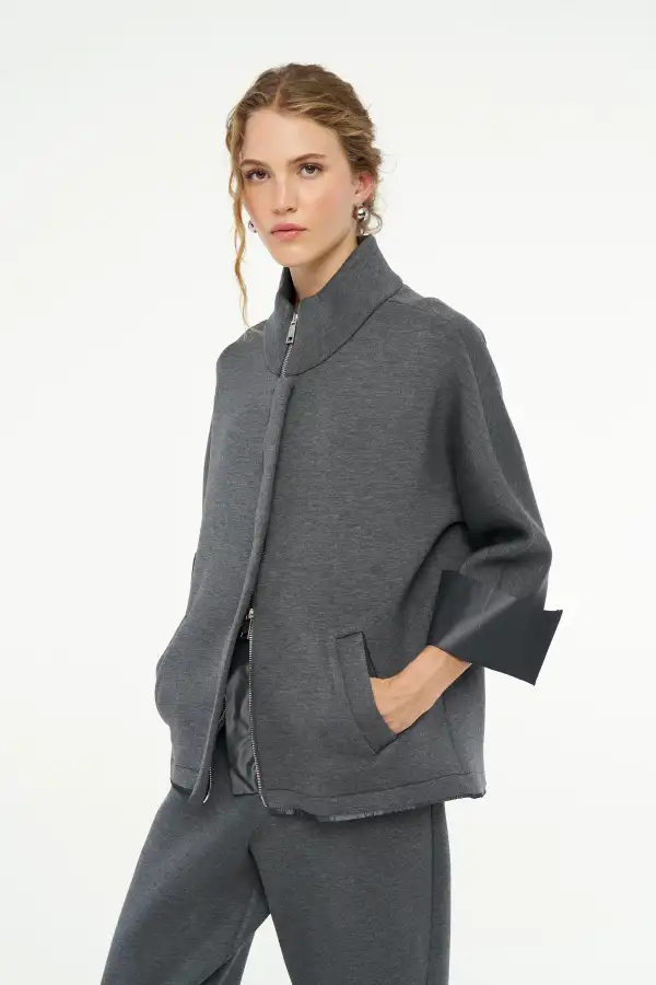 Almach Ceket - Gri - 4