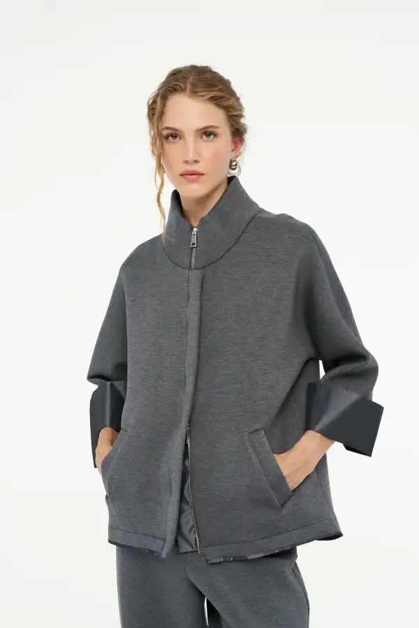 Almach Ceket - Gri - 3