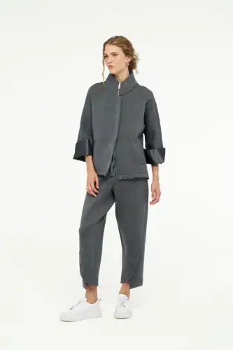 Almach Ceket - Gri - BIZE (1)