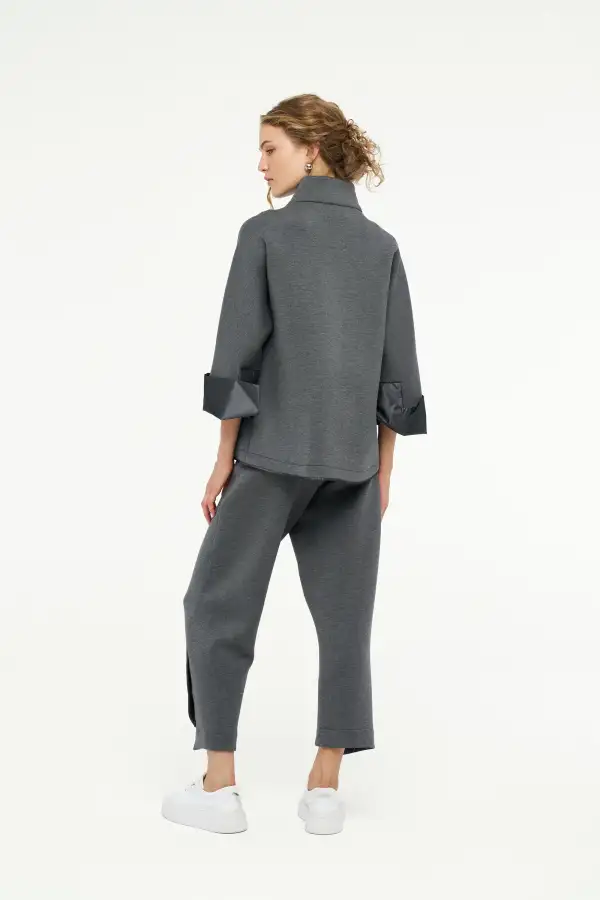 Almach Ceket - Gri - 6