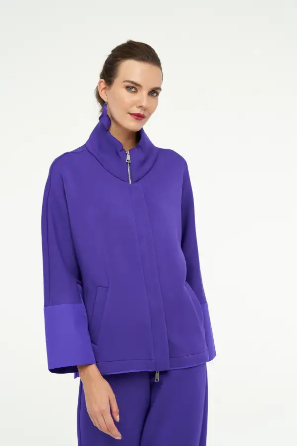 Almach Ceket - Mor - 6