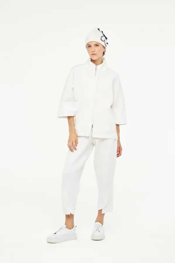 Almach Pantolon - Beyaz - 3