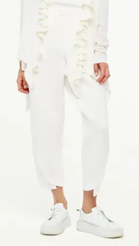 Almach Pantolon - Beyaz - BIZE (1)