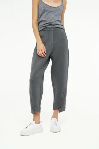 Almach Pantolon - Gri - 3