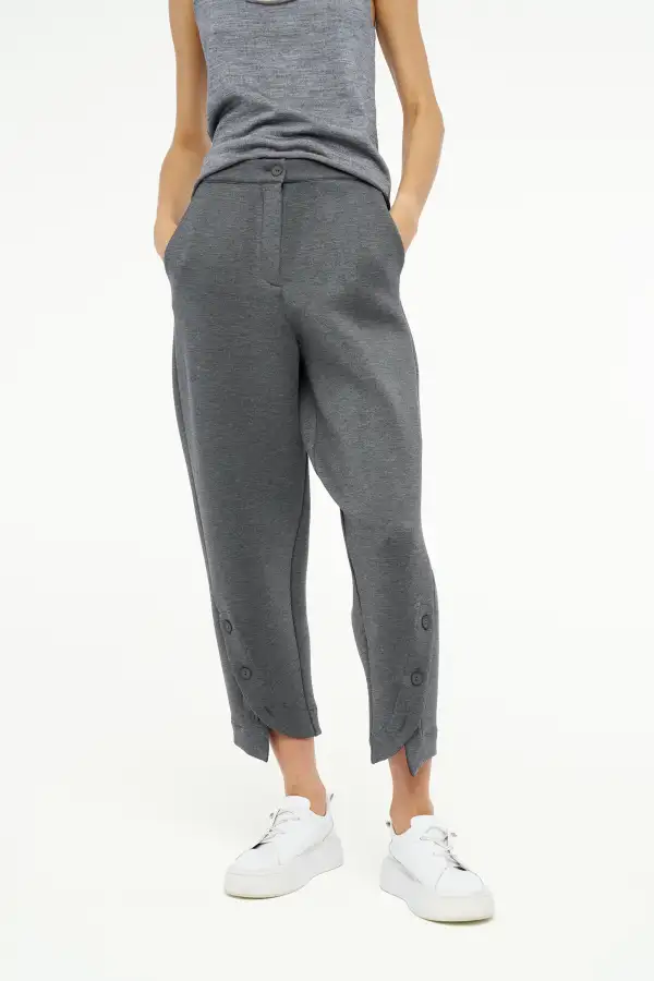 Almach Pantolon - Gri - 1