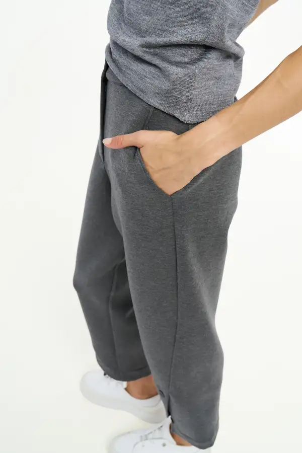 Almach Pantolon - Gri - 5