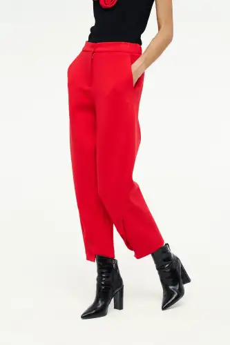 Almach Pantolon - Kırmızı - 3