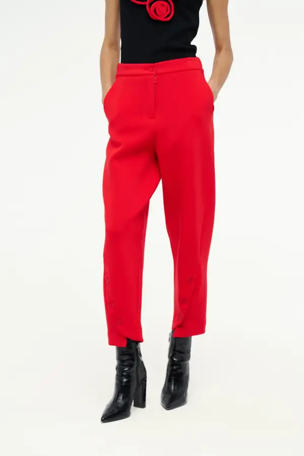 Almach Pantolon - Kırmızı - 2