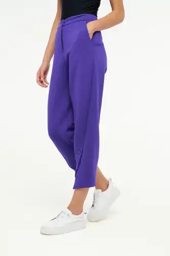 Almach Pantolon - Mor - 3