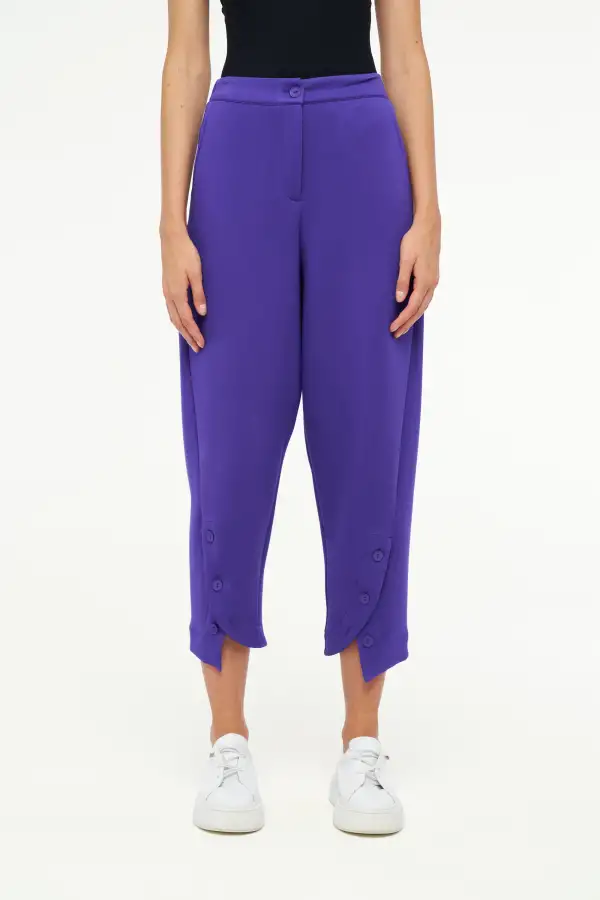 Almach Pantolon - Mor - 1