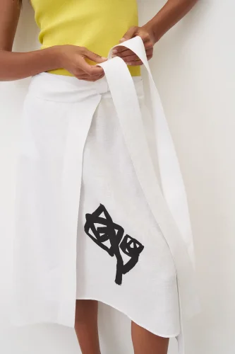 Amorgos Etek - Beyaz - 2