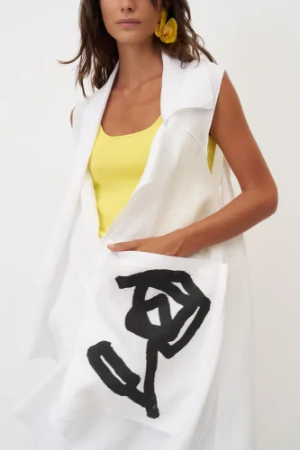 Amorgos Kap - Beyaz - 4