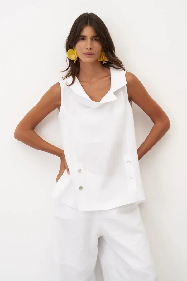 Anafi Bluz - Beyaz - 1