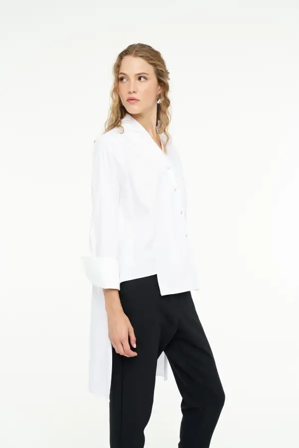 Antares Gömlek - Beyaz - 1