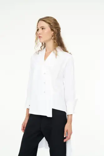 Antares Gömlek - Beyaz - 5