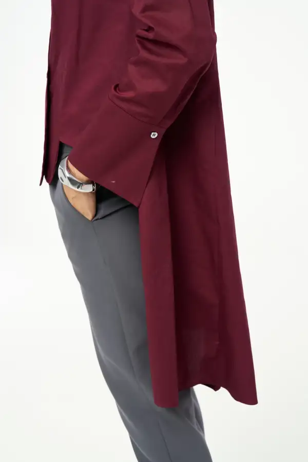 Antares Gömlek - Bordo - 5