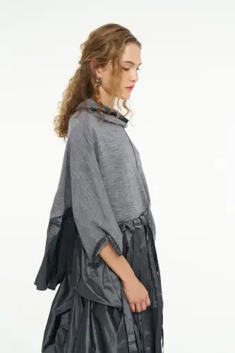 Aquarius Bluz - Gri - 4