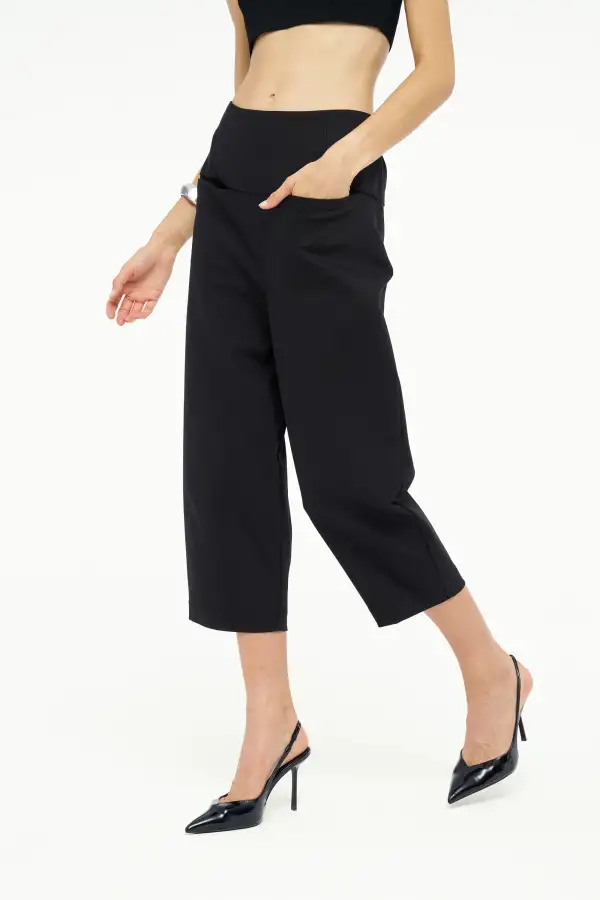 Asteria Pantolon - Siyah - BIZE (1)