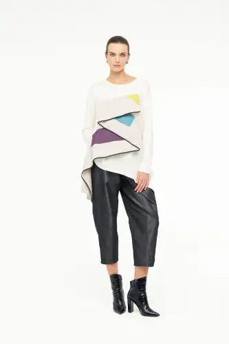 Atlas Bluz - Ekru - 1