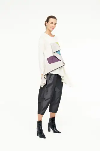 Atlas Bluz - Ekru - 4