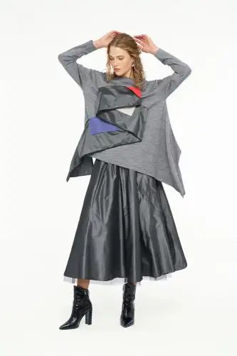 Atlas Bluz - Gri - 3