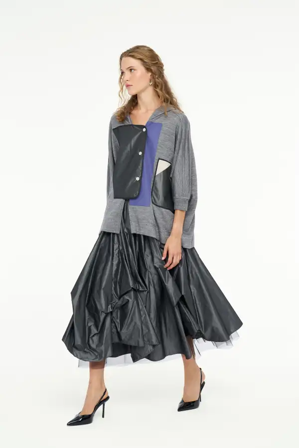 Atlas Hırka - Gri - BIZE (1)