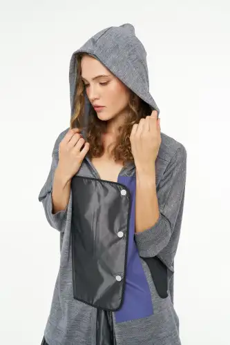 Atlas Hırka - Gri - 6