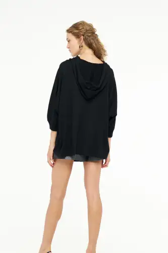 Atlas Hırka - Siyah - 4