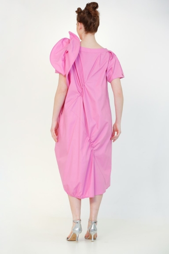 Ballet Sleeve Dress - Pink - 4